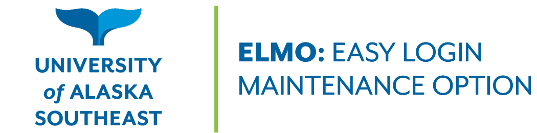 Easy Login Maintenance Option